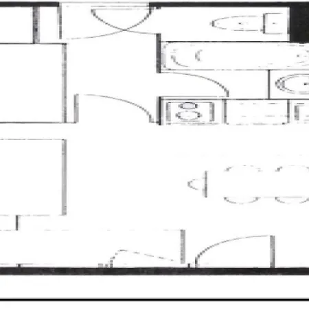 Апартаменты Les Menuires - 3 Pers, 20 M2, 1/0 3 *